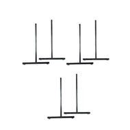 Only Hangers EZ Slide-On Gridwall Legs - Pack of 3 sets - No Hardware Needed!