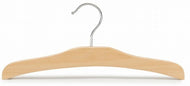 12" Children's Decorative Wooden Dress/Shirt Hanger
