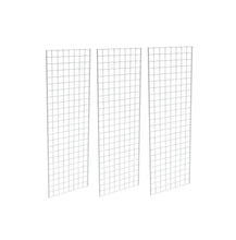 Load image into Gallery viewer, Only Garment Racks #1900 (Box of 3) Grid Panel for Retail Display - Perfect Metal Grid for Any Retail Display, 2&#39;x 6&#39;, 3 Grids Per Carton