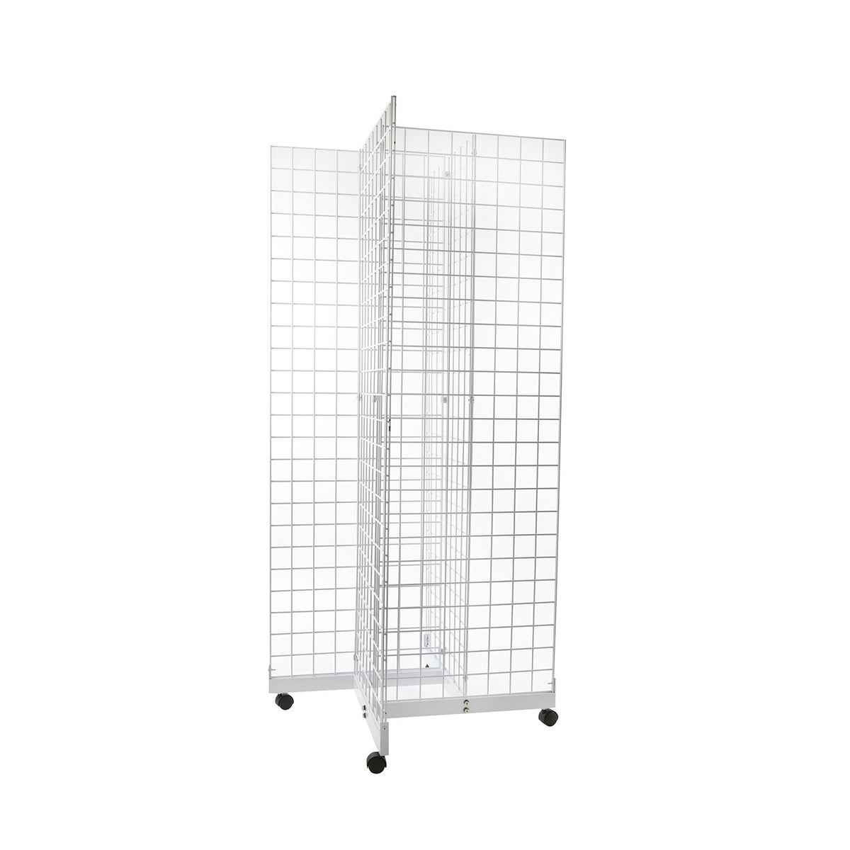 4Way Gridwall Rack 36" x 26" x 78" (W x D x H) Only Hangers Inc.