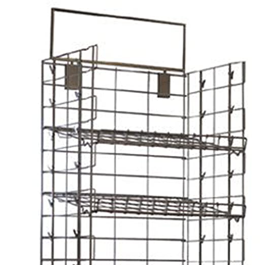 Steelton CRK162KDM Full Size Mobile Aluminum Can Rack for #10 and #5 Cans -  Knocked Down