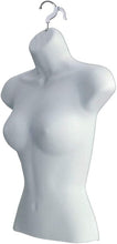 Load image into Gallery viewer, Female Torso Body Mannequin Form (Waist Long) Great for Small and Medium Sizes