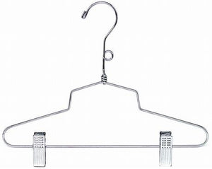 Children's Metal Combination Hanger w/Clips - 12&quot;