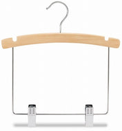 Natural Wooden Baby Display Hanger - 10"