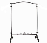 Raw Steel Decorative Rolling Rack