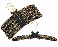 Satin Hangers (Cheetah)