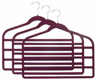Slim-Line Burgundy Multi Pant HangerLine