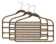 Slim-Line Printed "Cheetah" Multi Pant Hanger