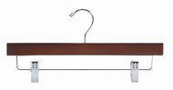 Wooden Pant/Skirt Hanger (Walnut & Chrome)