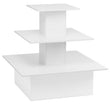 Load image into Gallery viewer, only-hangers-3-tier-display-tables-in-white-in-square-front