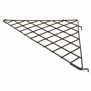 Only Hangers Triangular Shelf for Gridwall-Pack of 3