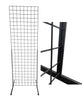 Load image into Gallery viewer, only-hangers-ez-slide-on-gridwall-legs-pack-of-3-sets-no-hardware-needed-side-view