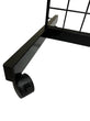 Load image into Gallery viewer, only-hangers-black-2-x-6-heavy-duty-rolling-gridwall-display-panels-set-of-2-whel-view