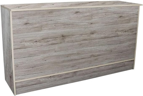 Only Hangers Barnwood Checkout Counter, 6 Feet