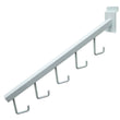Load image into Gallery viewer, only-hangers-5-hook-slatwall-waterfall-pack-of-3-white