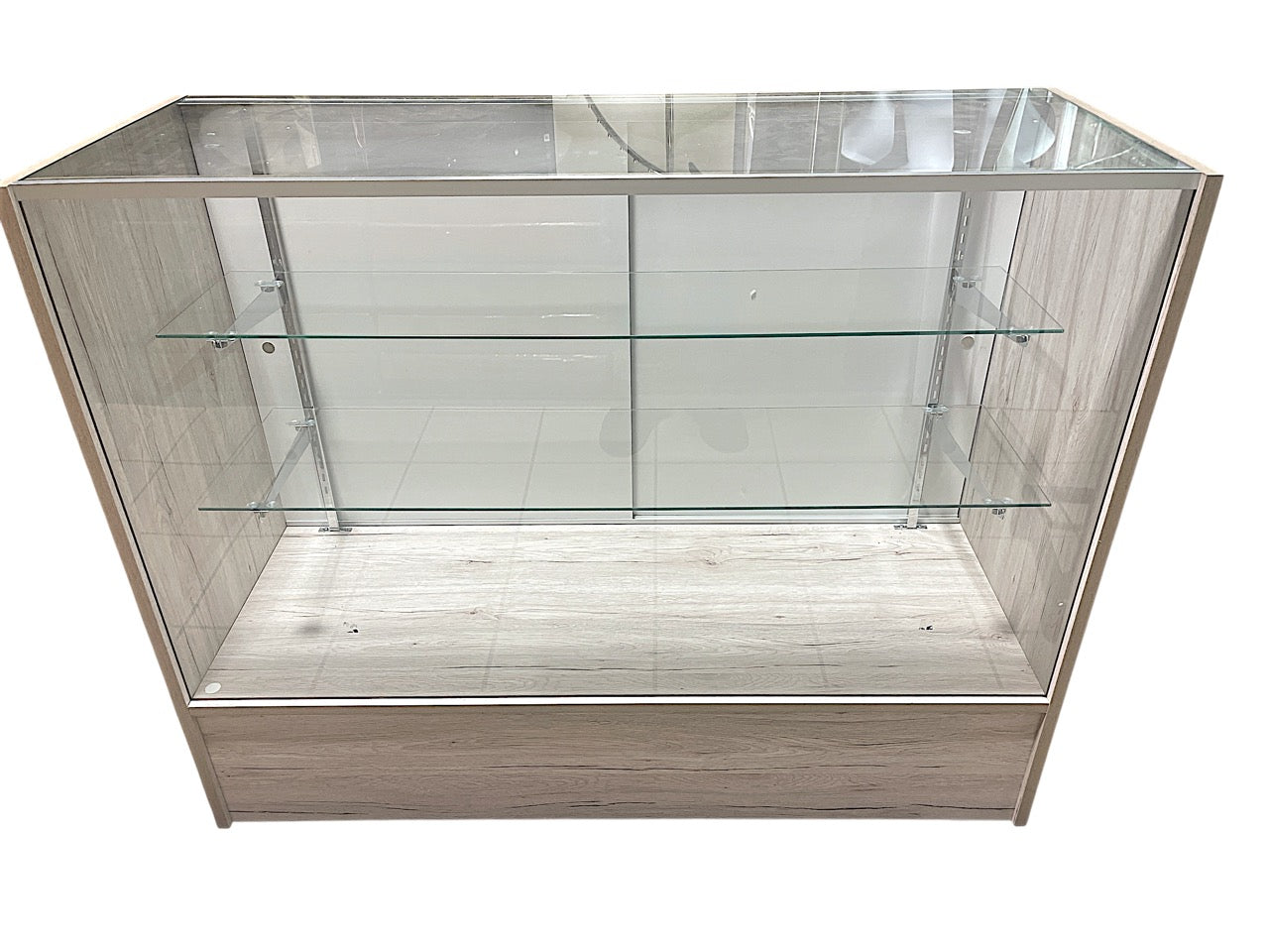 Barnwood Series Display Showcases and Retail Store Checkout Counters (Barnwood Showcase, 4 Feet)
