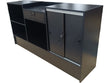 Load image into Gallery viewer, all-in-one-display-showcase-combo-check-out-counter-6feet-right-side-view