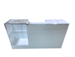 Load image into Gallery viewer, all-in-one-display-showcase-combo-check-out-counter-6feet-white