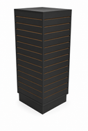 Only Hangers 4-Sided Tower Slatwall Merchandiser Freestanding Retail Floor Display 54