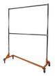 Load image into Gallery viewer, heavy-duty-nesting-z-rack-orange-base-side-view
