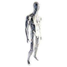 Load image into Gallery viewer, Matte Silver Male Mannequin