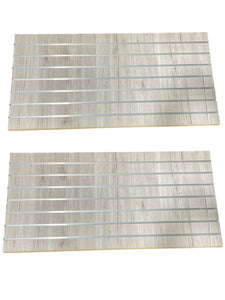 2' x 4' Barnwood Slatwall Panels (Set of 2)