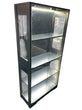 Load image into Gallery viewer, display-cabinet-with-4-shelves-and-led-lights-display-left-side-view