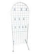 Load image into Gallery viewer, Only Hangers Heavy Duty  2'x 5.5' Arched Gridwall Art Display with EZ Slide-On Legs - Includes 10 Hooks