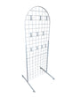 Load image into Gallery viewer, Only Hangers Heavy Duty  2'x 5.5' Arched Gridwall Art Display with EZ Slide-On Legs - Includes 10 Hooks