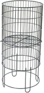 Black Collapsible Round Dump Bin Display Basket Retail Store Fixture 15