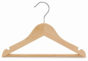11 Children's Wooden Suit Hanger w/Bar