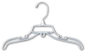 12" Clear Unbreakable Children's Top Hanger