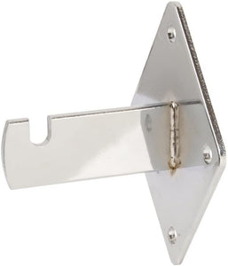 Grid Wall Mount Brackets for Grid Panels Box of 12 Pcs Black