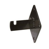 Grid Wall Mount Brackets for Grid Panels Box of 12 Pcs Black