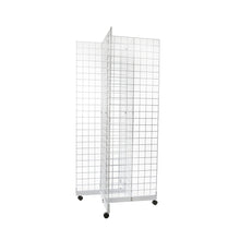 Load image into Gallery viewer, 4-Way Gridwall Rack 36&quot; x 26&quot; x 78&quot; (W x D x H)