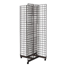 Load image into Gallery viewer, 4-Way Gridwall Rack 36&quot; x 26&quot; x 78&quot; (W x D x H)