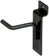 Load image into Gallery viewer, 2-slatwall-hooks-for-slat-panel-display-heavy-duty-black