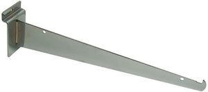 Only Hangers - 12" Slatwall Shelf Bracket with Lip