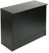 Load image into Gallery viewer, cash-register-stand-with-3-height-adjustable-shelves-48-melamine-checkout-counter-front-view