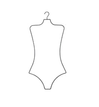 Load image into Gallery viewer, Ladies Wire Body Shape Swimwear/Bikini Hanger - Sold in a Pack of 3