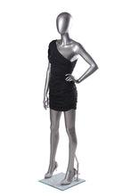 Load image into Gallery viewer, Only Hangers Matte Silver Female Mannequin