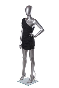 Only Hangers Matte Silver Female Mannequin