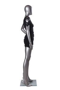 Only Hangers Matte Silver Female Mannequin