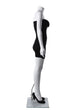 Load image into Gallery viewer, matte-white-headless-female-mannequin-side-view