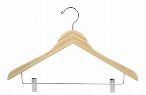 Bamboo Flat Combination Hanger