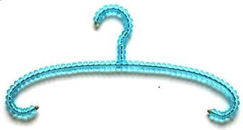 Beaded Hangers - Turquoise