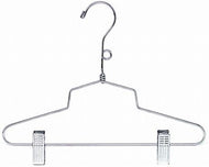 Children's Metal Combination Hanger w/Clips - 12"