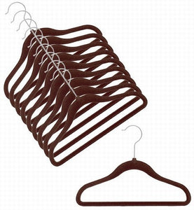 Children's Slim-Line Chocolate Brown Hanger