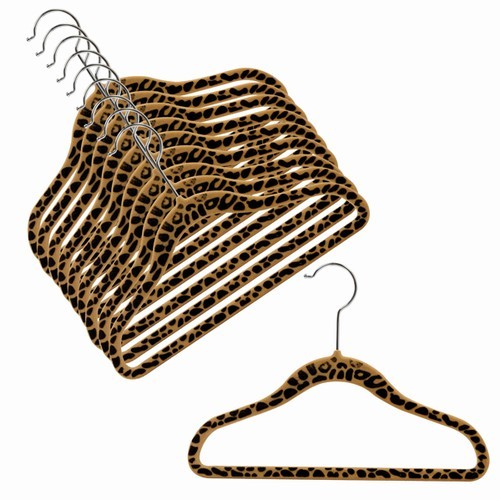 Children's Slim-Line Printed Cheetah Hanger