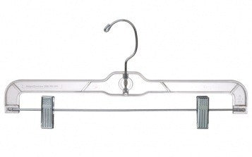 Clear Plastic Suit Hanger w/Clips  Product & Reviews - Only Hangers – Only  Hangers Inc.